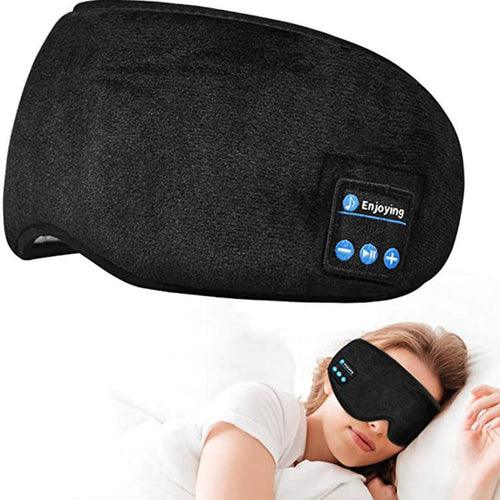 Tapa Olho para Dormir Com Fones Bluetooth