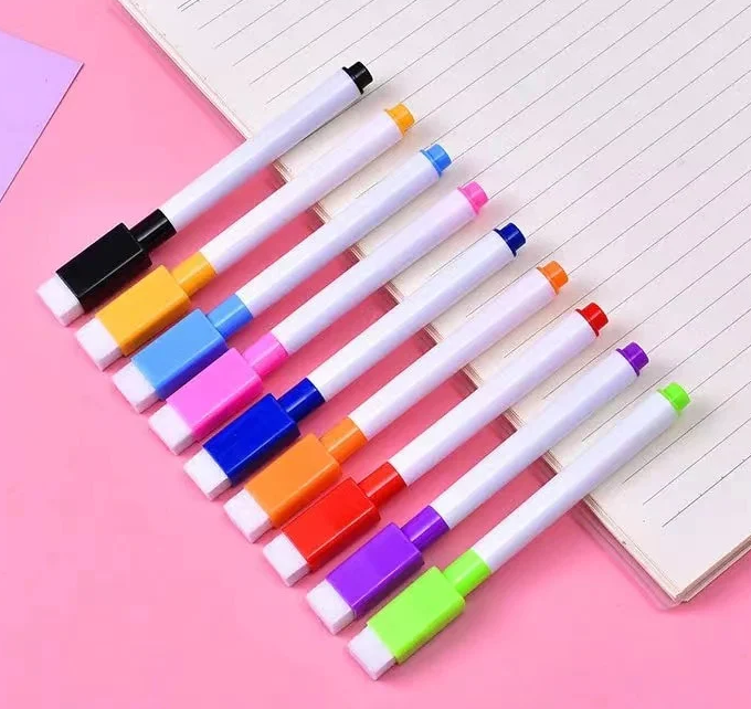 8 canetas mágicas coloridas